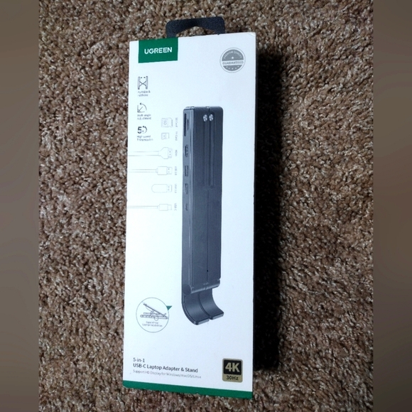 Other - UGREEN 5-in-1 USB-C Laptop Adapter & Stand